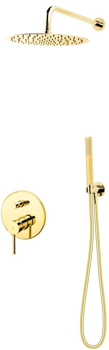 Set de duș FDESIGN Flusso Gold FD1-FLS-7PSET1-55