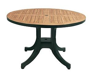 Masa de gradina Papatya Diva 120cm Green/Wood