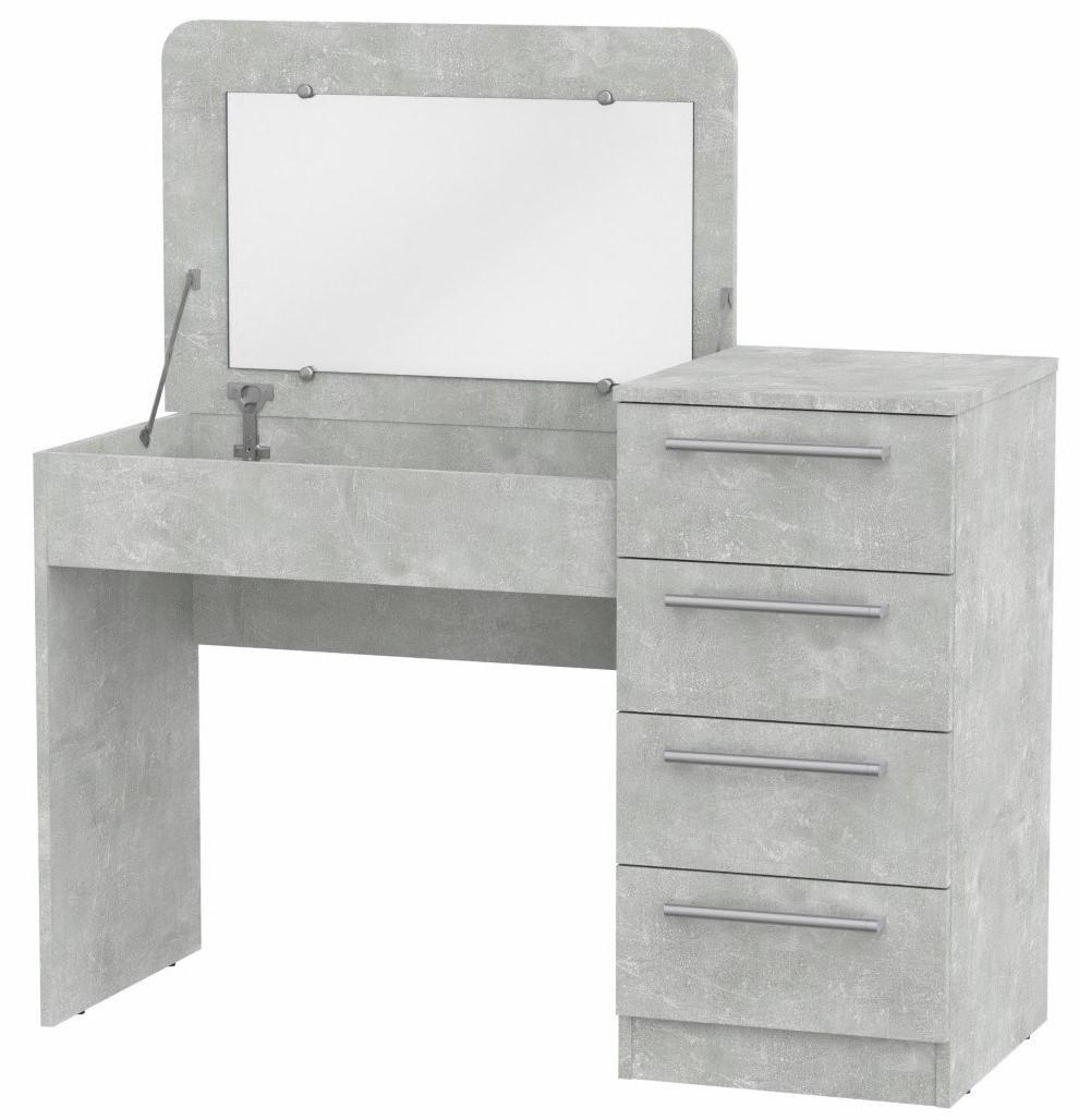 Masa de machiaj KompaniT Tr-9 Atelie Deschis (Gri)