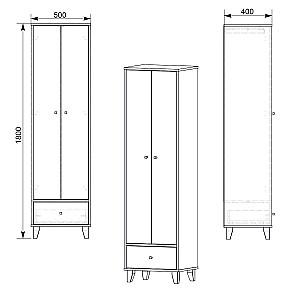 Dulap KompaniT 17 Nimphea Alb