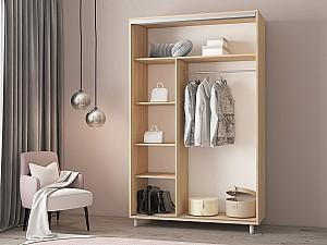 Dulap-cupe Mobildor Lux Aron-P 130 (2 oglinzi) Stejar Sonoma