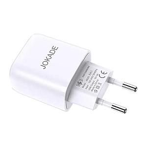Incarcator telefon Jokade Wall Charger Single Port 5A Salian White