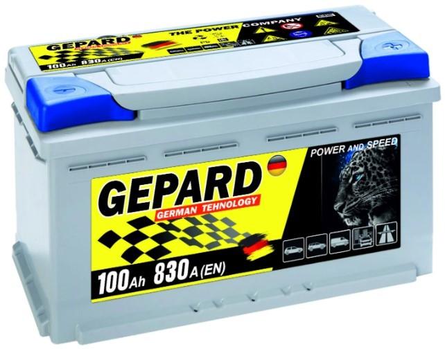 Acumulator auto GEPARD 100Ah 830A