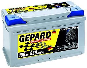 Acumulator auto GEPARD 100Ah 830A
