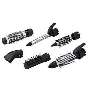 Aparat de coafat Brock HS 9006 RD Red set with 6 tips