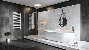 Uscător de prosoape Gorgiel ZENITH W AZ-W 140/60 White 01 (11)