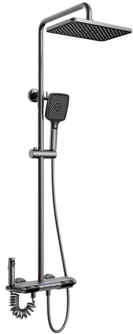 Set de duș ISink S2 Black Matt