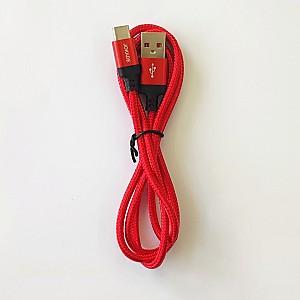 USB сablu Jokade USB to Micro USB Junlian 5A 1m JA001 Red