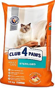 Hrana uscata pentru pisici Club4Paws Adult Cats Sterilised 14kg
