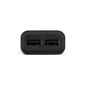 Incarcator telefon HELMET Wall Charger 2xUSB 2.4A Black