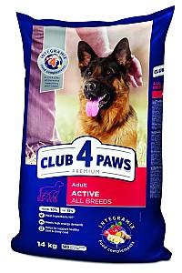 Hrana uscata pentru caini Club4Paws Premium Adult Active All Breeds 14kg