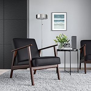 Fotoliu IKEA Ekenaset/Jonsbyn Negru