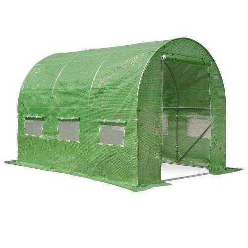 Seră de tip tunel Tehno Ms 4x2.5x2m verde