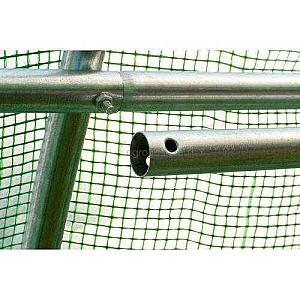 Seră de tip tunel Tehno Ms 4x2.5x2m verde