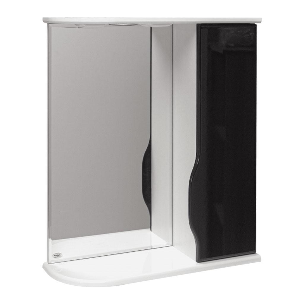 Dulap de baie S-M Print Black 90 cm