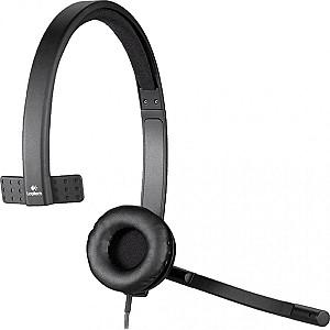 Casti Logitech Mono H570e Black