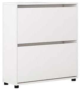 Dulap pentru incaltaminte Mobildor Lux Leo 60 2D (60x27x86H cm) Alb