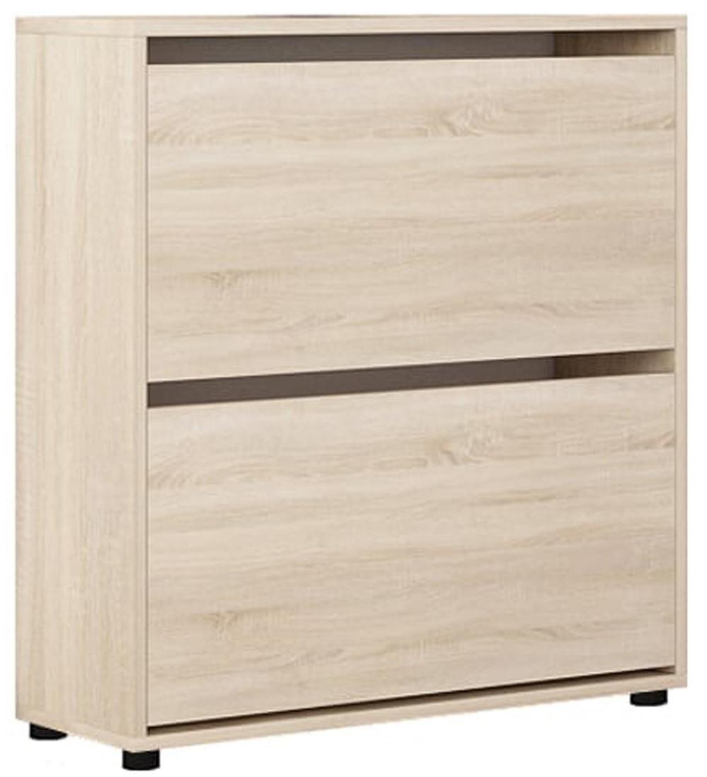 Dulap pentru incaltaminte Mobildor Lux Leo 60 2D (60x27x86H cm) Stejar Sonoma