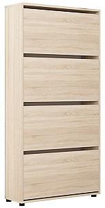 Dulap pentru incaltaminte Mobildor Lux Leo 60 4D (60x27x164H cm) Stejar Sonoma