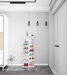 Raft pentru incaltaminte Mobildor Lux Arlo Alb