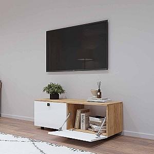 Tumba pentru televizor Mobildor Lux ZEN 1.2m Sonoma/Alb