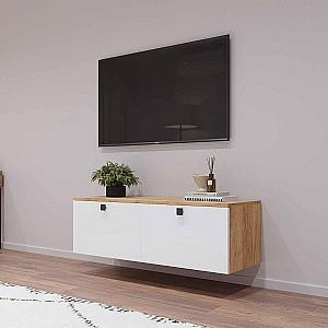 Tumba pentru televizor Mobildor Lux ZEN 1.2m Sonoma/Alb