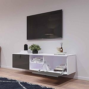 Tumba pentru televizor Mobildor Lux ZEN 1.6m Alb/Antracit