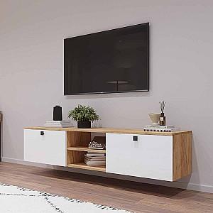 Tumba pentru televizor Mobildor Lux ZEN 1.8m Sonoma/Alb