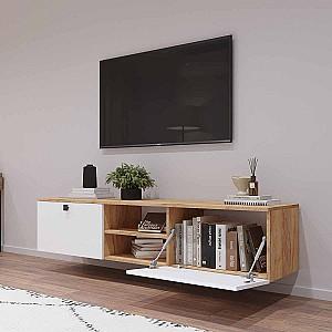 Tumba pentru televizor Mobildor Lux ZEN 1.8m Sonoma/Alb