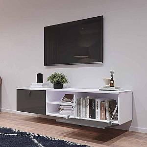 Tumba pentru televizor Mobildor Lux ZEN 1.8m Alb/Antracite