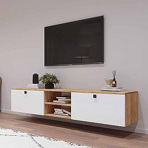 Tumba pentru televizor Mobildor Lux ZEN 2.0m Sonoma/Alb