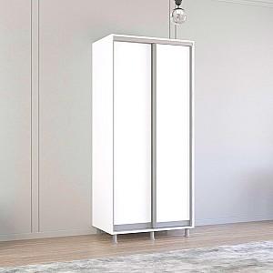 Dulap-cupe Mobildor Lux Aron 100 (2 PAL) Alb