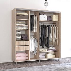 Dulap-cupe Mobildor Lux Aron 210 (2 PAL) Sonoma