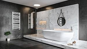 Uscător de prosoape Gorgiel ZENITH W AZ-W 95/60 White 01 (11)