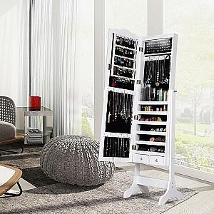 Oglindă Costway JV10771WH Alb