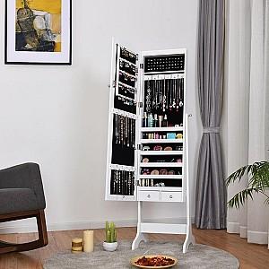 Oglindă Costway JV10771WH Alb