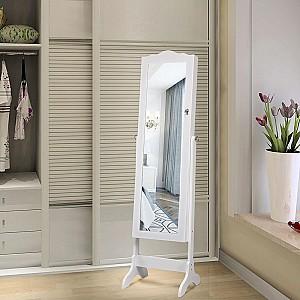 Oglindă Costway JV10771WH Alb