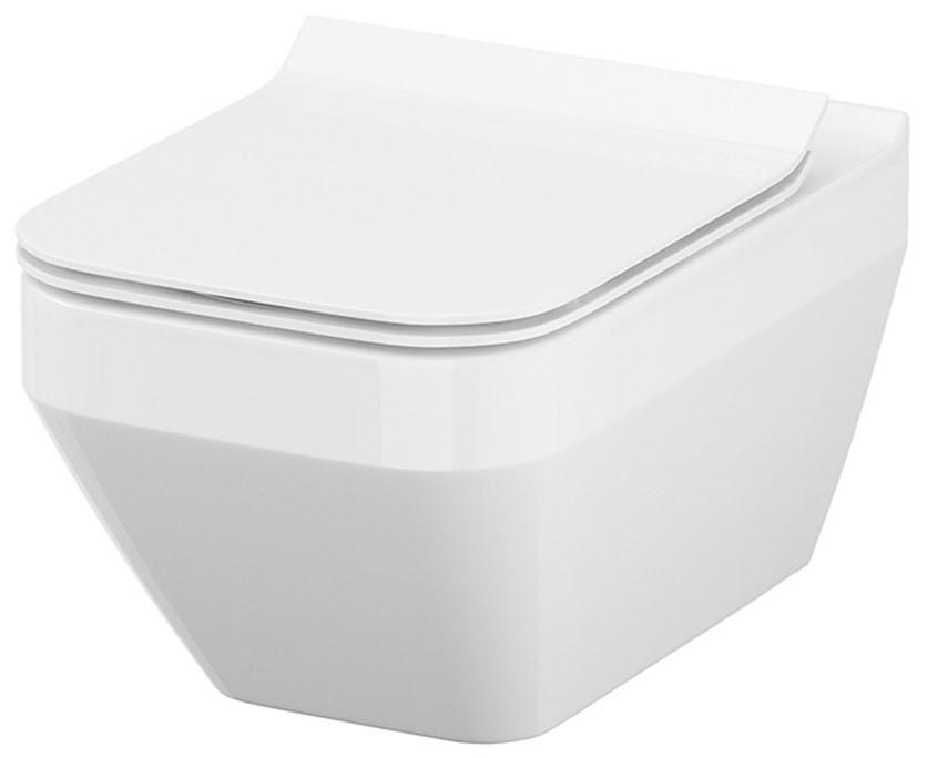 Vas WC Cersanit Crea Rimless Slim Soft Close (122087)