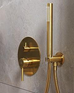 Set de duș Armatura Moza Aur mat (109130)