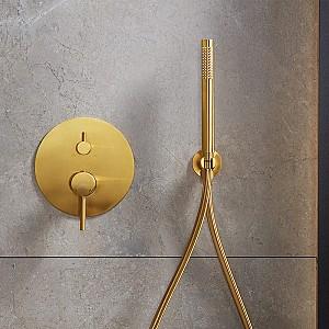 Set de duș Armatura Moza Aur mat (109130)