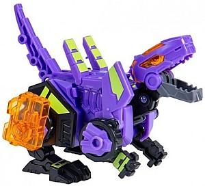 Jucarie interactiva Dinoster Dinozaur-Transformer Raptor Bot, violet (EU580840-2)