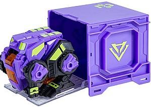 Jucarie interactiva Dinoster Dinozaur-Transformer Raptor Bot, violet (EU580840-2)