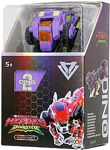 Jucarie interactiva Dinoster Dinozaur-Transformer Raptor Bot, violet (EU580840-2)