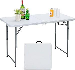 Masa pliabila Costway NP10265 White