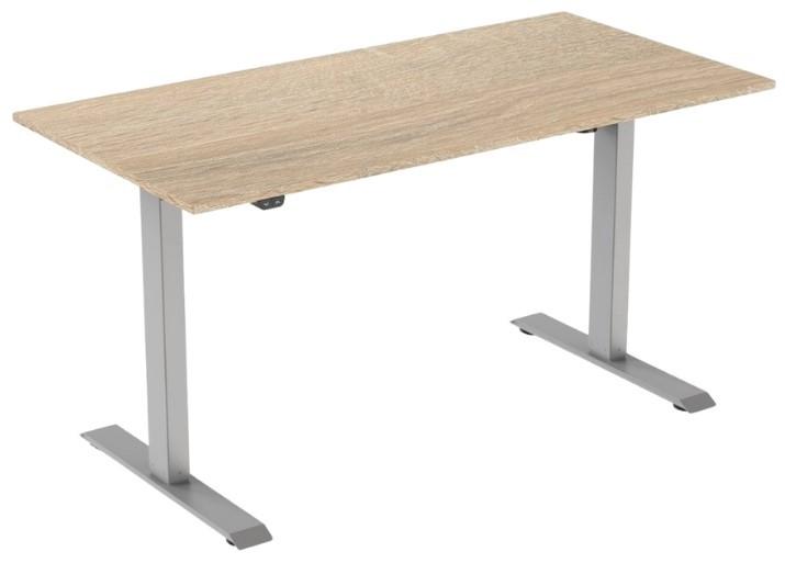 Masa de birou Flexispot ET114 SL Argintiu / Sonoma
