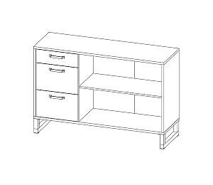 Comoda Sokme Bari 2D3S