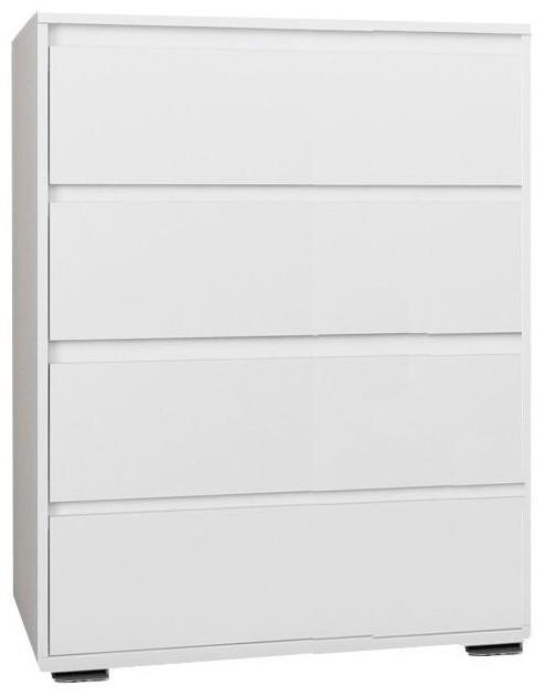 Comoda Sokme Line 4S Alb