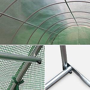 Seră de tip tunel Tehno Ms 10x3x2,25m / Ø26mm / 2 uși