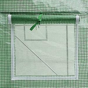 Seră de tip tunel Tehno Ms 8x3x2.25m / Ø26mm / 2 uși