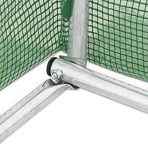 Seră de tip tunel Tehno Ms 4x2.5x2.25m / Ø26mm / 2 uși